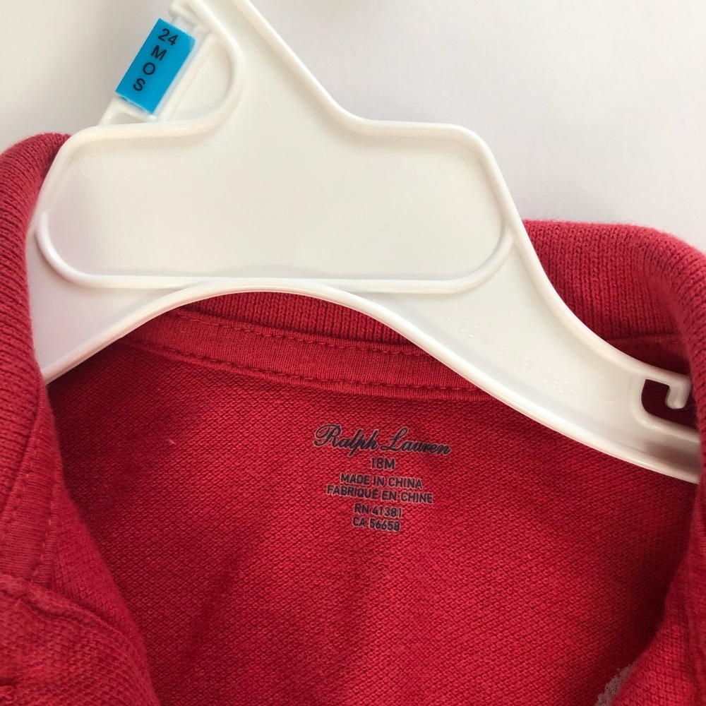 Ralph Lauren 18 mo cotton romper